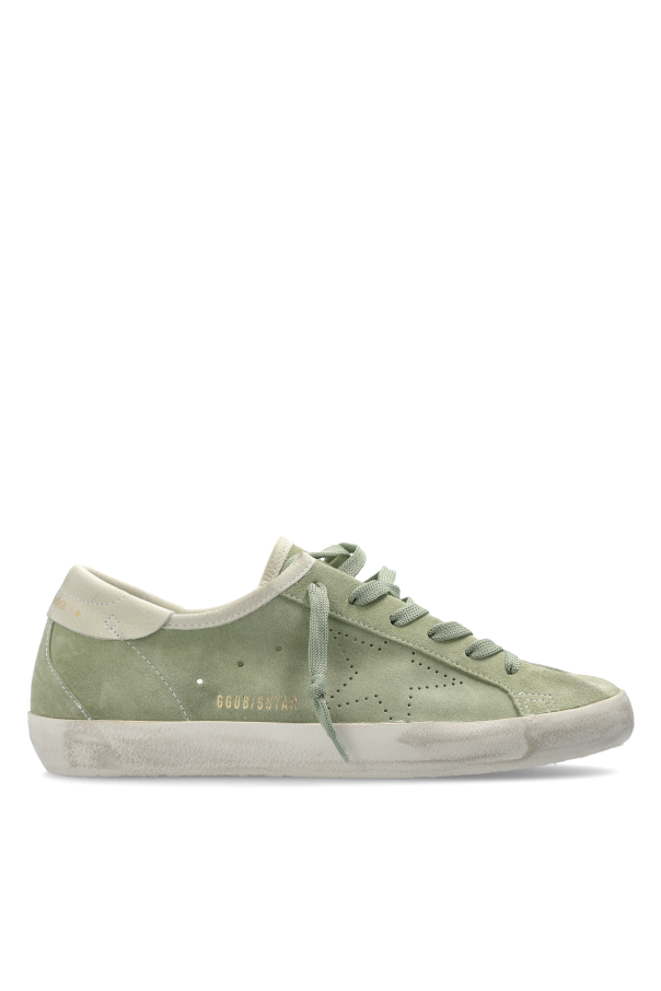 Golden Goose GREEN ‘Super-Star’ sports shoes 1
