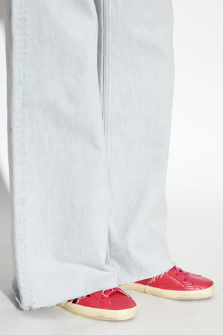 Golden Goose PINK ‘Super-Star’ sports shoes 2