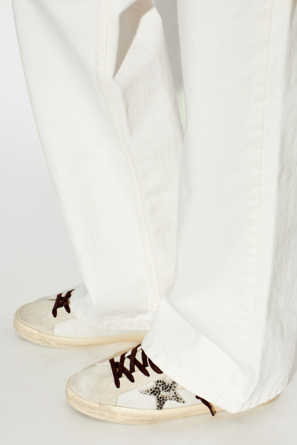 Golden Goose cream ‘Super-Star’ sports shoes 2
