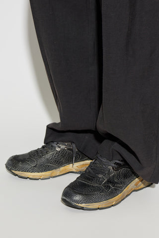 Golden Goose BLACK ‘Running Dad New’ sports shoes 2