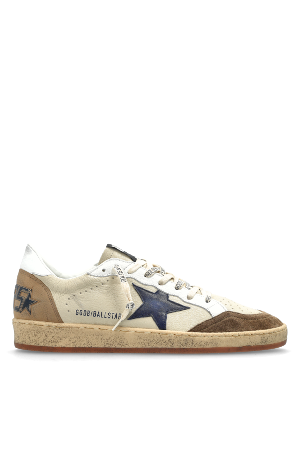 Golden Goose beige ‘Ball Star’ sports shoes 1