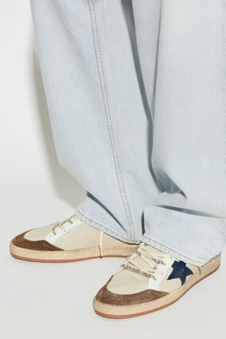 Golden Goose beige ‘Ball Star’ sports shoes 2