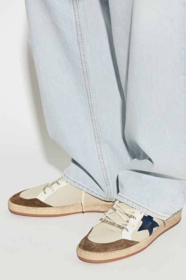 Golden Goose beige ‘Ball Star’ sports shoes 2