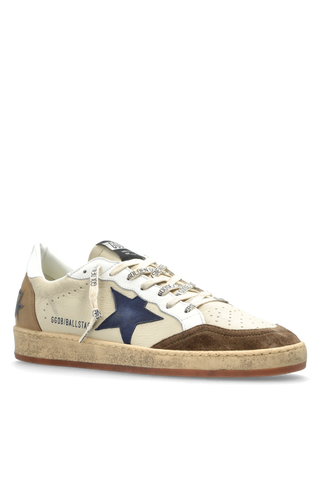 Golden Goose beige ‘Ball Star’ sports shoes 4