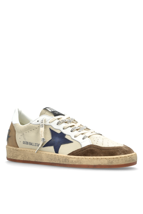 Golden Goose beige ‘Ball Star’ sports shoes 4