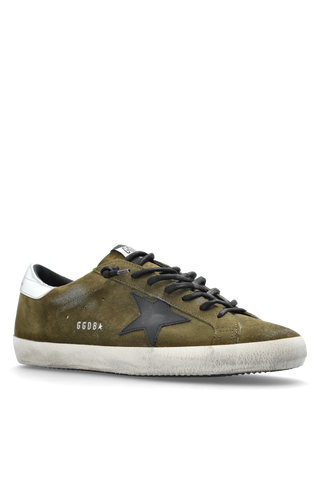 Golden Goose GREEN ‘Super-Star’ sports shoes 4
