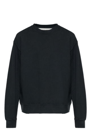 Golden Goose BLACK Sweatshirt with logo 1