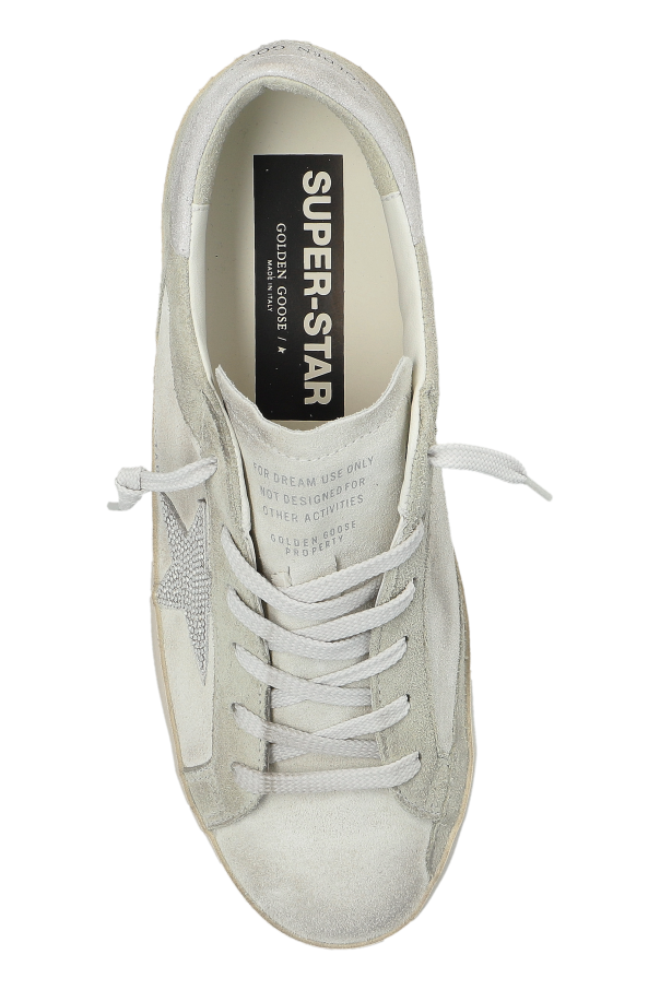 Golden Goose cream ‘Super-Star double quarter with L’ sports shoes 6