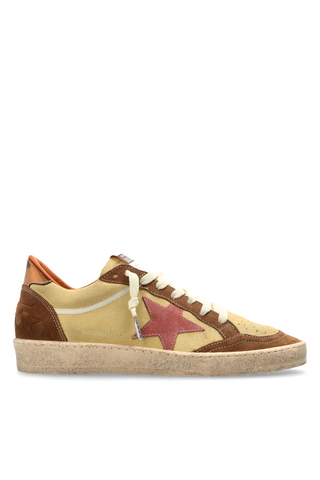 Golden Goose beige 'Ball Star' sports shoes 1