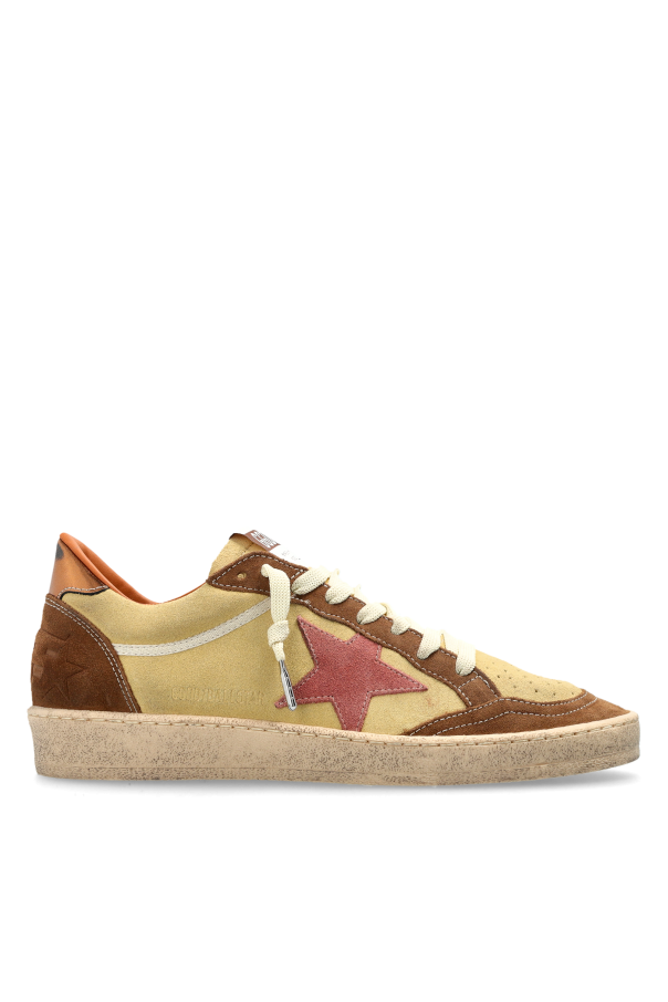 Golden Goose beige 'Ball Star' sports shoes 1