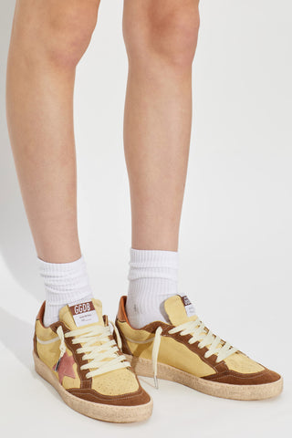 Golden Goose beige 'Ball Star' sports shoes 2
