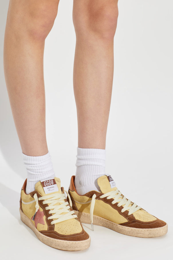 Golden Goose beige 'Ball Star' sports shoes 2