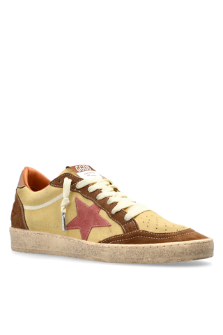Golden Goose beige 'Ball Star' sports shoes 4