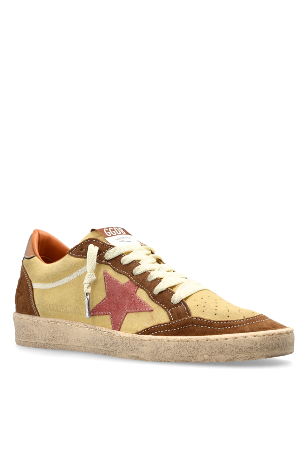 Golden Goose beige 'Ball Star' sports shoes 4