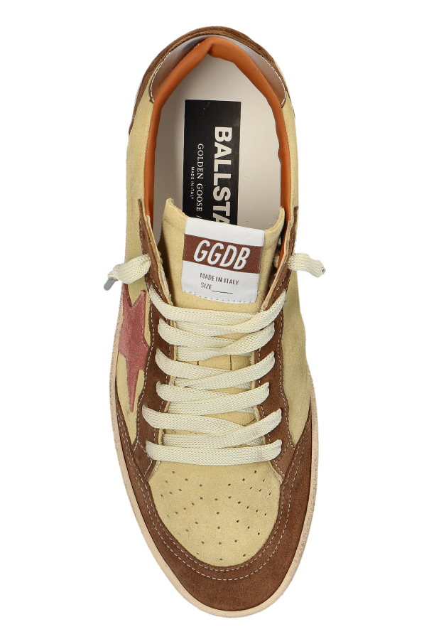 Golden Goose beige 'Ball Star' sports shoes 6