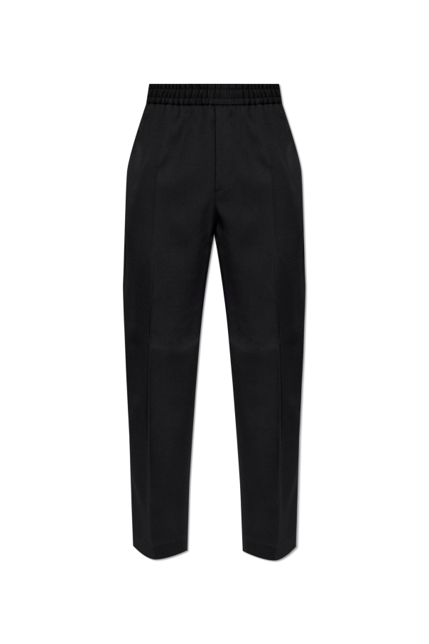 Golden Goose BLACK Wool trousers 1