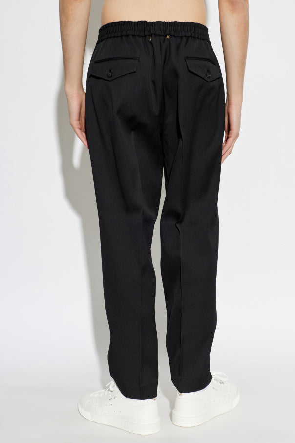 Golden Goose BLACK Wool trousers 4