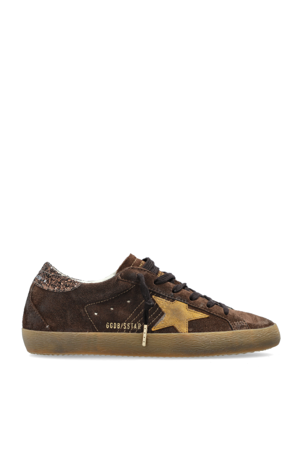 Golden Goose BROWN ‘Super-Star classic with spur’ sports shoes 1