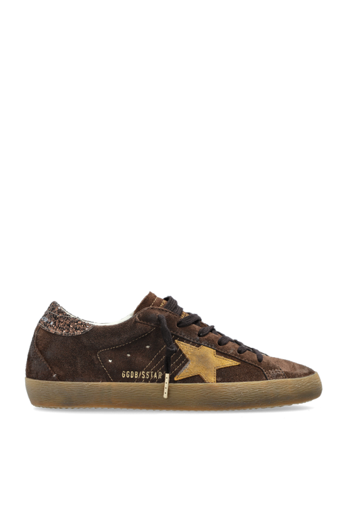 Golden Goose BROWN ‘Super-Star classic with spur’ sports shoes 1
