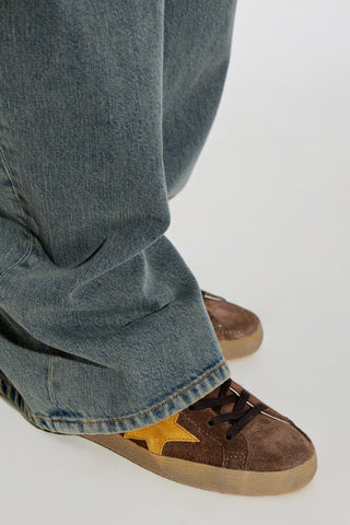 Golden Goose BROWN ‘Super-Star classic with spur’ sports shoes 2