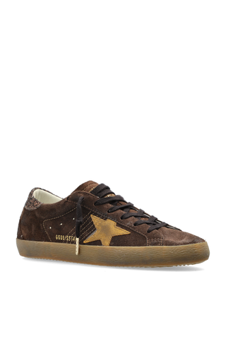 Golden Goose BROWN ‘Super-Star classic with spur’ sports shoes 4