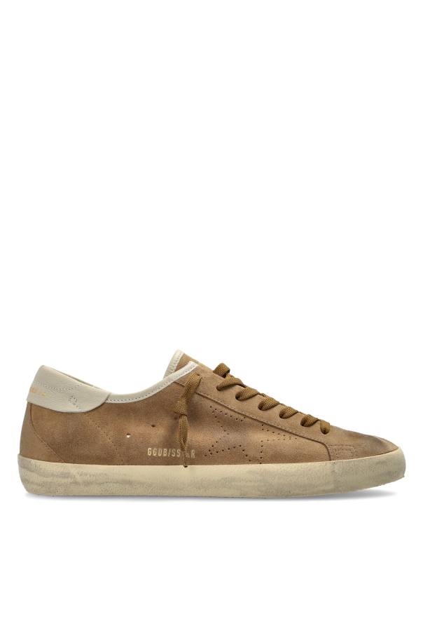 Golden Goose BROWN ‘Super-Star’ sports shoes 1