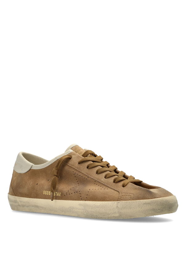 Golden Goose BROWN ‘Super-Star’ sports shoes 4