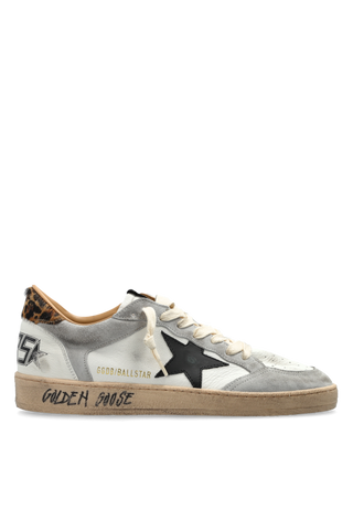 Golden Goose GREY 'Ball Star' sports shoes 1
