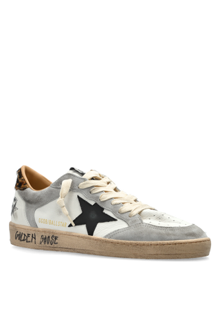 Golden Goose GREY 'Ball Star' sports shoes 4