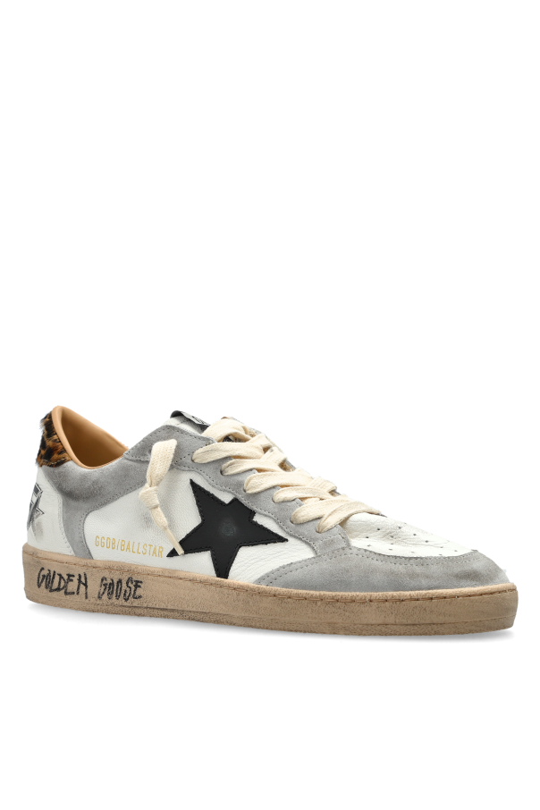 Golden Goose GREY 'Ball Star' sports shoes 4