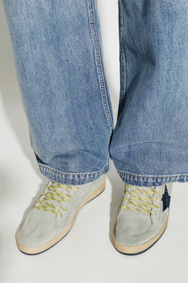 Golden Goose GREY ‘Ball Star’ sports shoes 2