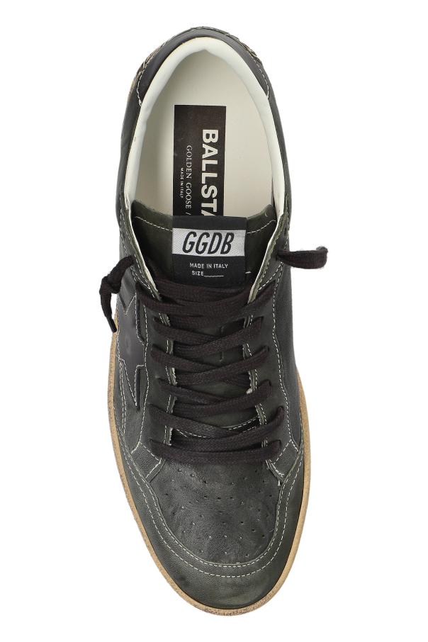 Golden Goose GREEN ‘Ball Star’ sports shoes 6