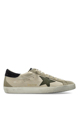 Golden Goose GREY ‘Super-Star’ sports shoes 1