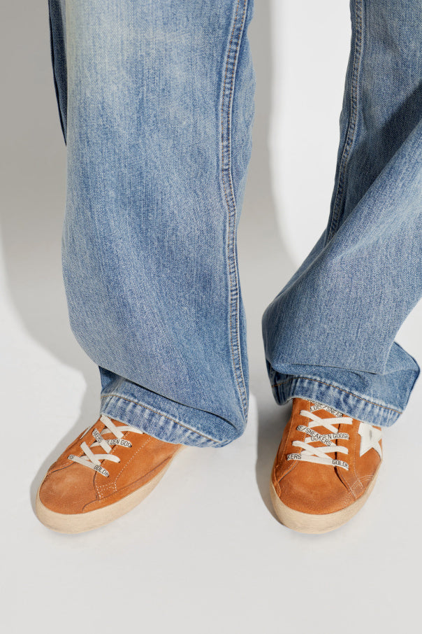 Golden Goose BROWN ‘Super-Star’ sports shoes 2