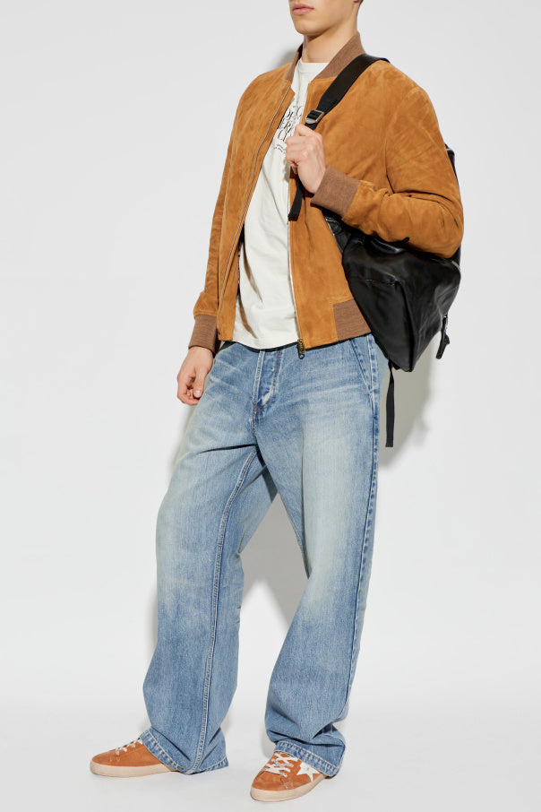 Golden Goose BROWN ‘Super-Star’ sports shoes 3