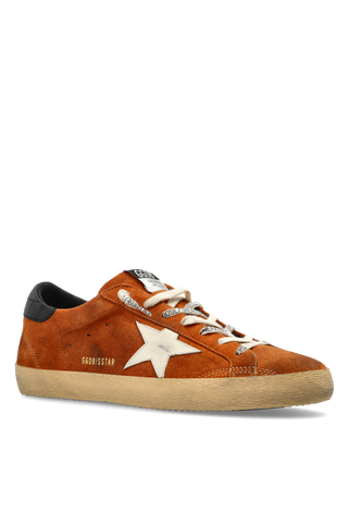 Golden Goose BROWN ‘Super-Star’ sports shoes 4