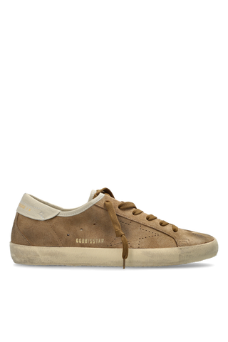 Golden Goose BROWN ‘Super-Star’ sports shoes 1