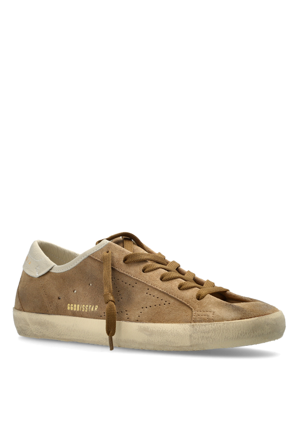 Golden Goose BROWN ‘Super-Star’ sports shoes 4