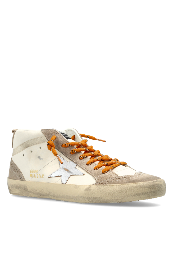 Golden Goose cream 'Mid Star' sports shoes 4