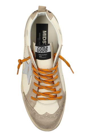 Golden Goose cream 'Mid Star' sports shoes 6