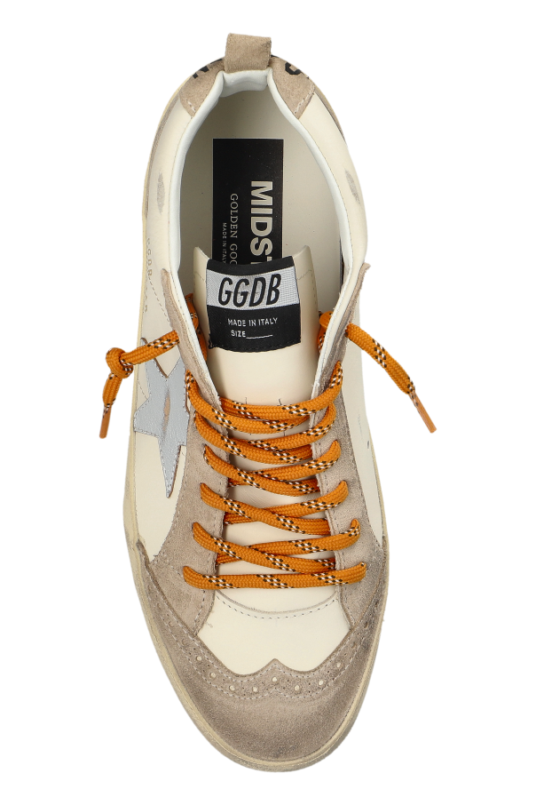 Golden Goose cream 'Mid Star' sports shoes 6