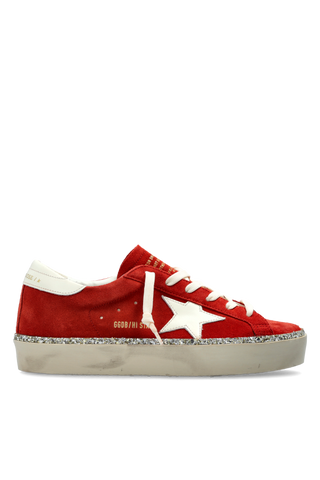 Golden Goose RED ‘Hi Star’ sports shoes 1