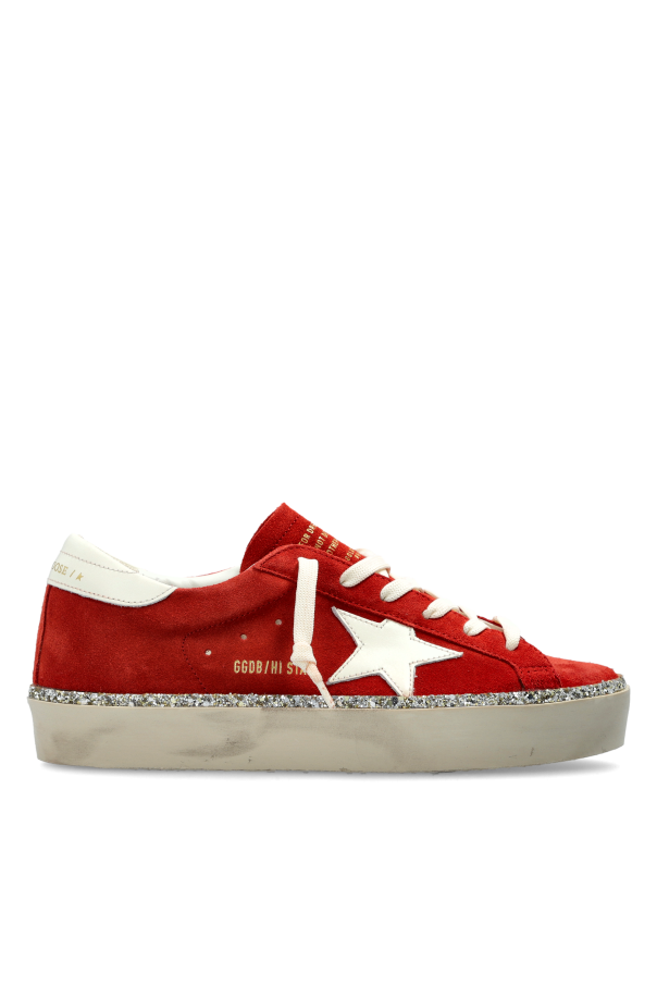 Golden Goose RED ‘Hi Star’ sports shoes 1