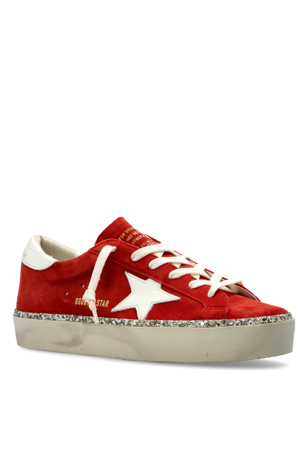Golden Goose RED ‘Hi Star’ sports shoes 4