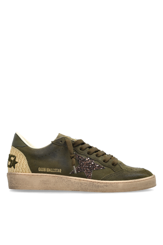 Golden Goose GREEN 'Ball Star' sports shoes 1
