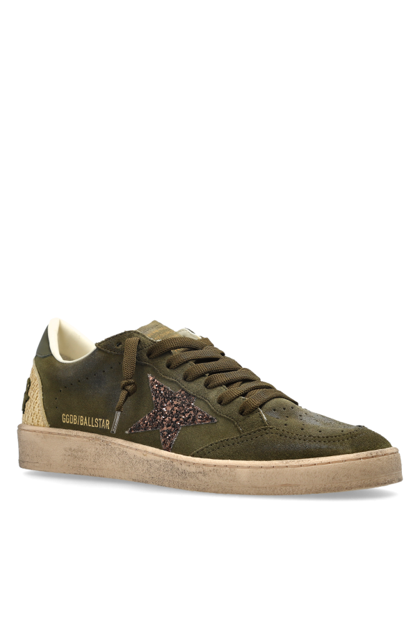 Golden Goose GREEN 'Ball Star' sports shoes 4