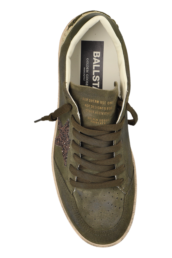 Golden Goose GREEN 'Ball Star' sports shoes 6