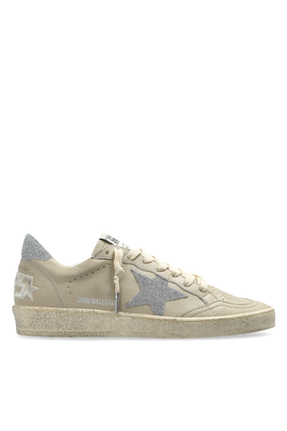 Golden Goose beige ‘Ball Star’ sports shoes 1