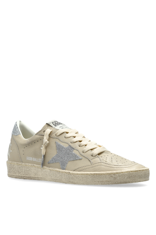 Golden Goose beige ‘Ball Star’ sports shoes 4