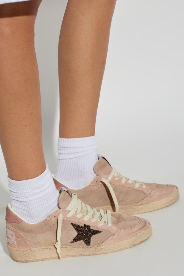 Golden Goose PINK ‘Ball Star’ sports shoes 2